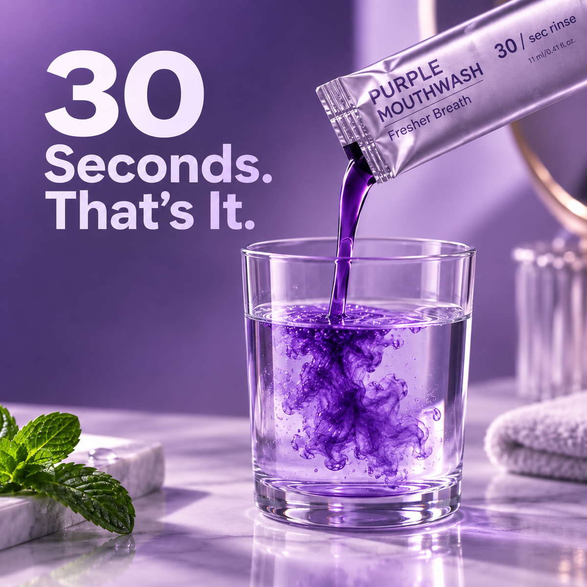 Purple Whitening Rinse