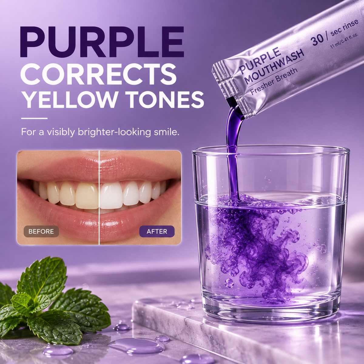 Purple Whitening Rinse